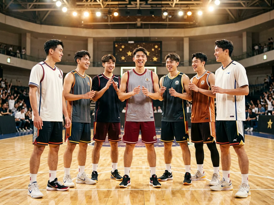 篮球赛前热身,中国男篮交易